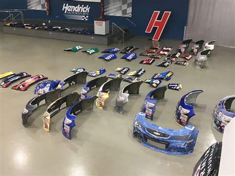 hendrick motorsports store sheet metal|used hendrick racing hoods.